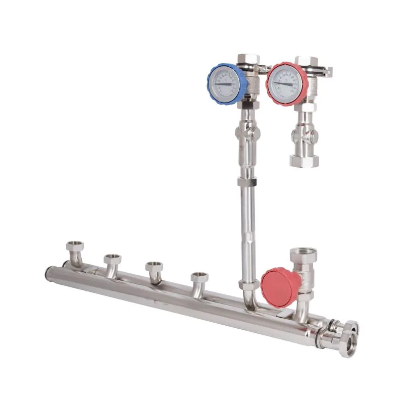 Насосна група Thermo Alliance Forte TAF-QSPGR1 1" праве підключення нержавіюча сталь 250х218х470 мм