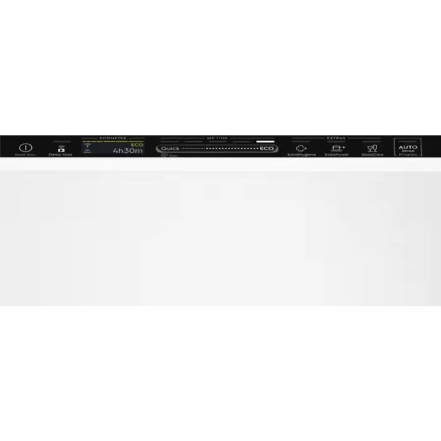 Встроенная посудомоечная машина Electrolux, 14 комплектов, класс C, 60 см, с дисплеем, инверторным двигателем, третьей корзиной и технологией ComfortLift, черного цвета