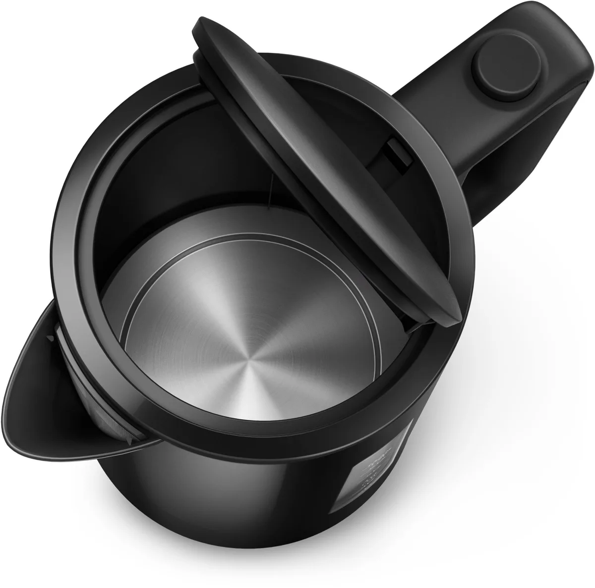 Электрический чайник Philips 3000, 17 л, пластиковый, черного цвета.
