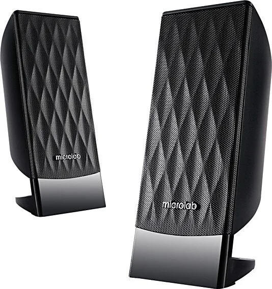 Акустична система MICROLAB M-300U 2.1, 38W, mini-jack/USB/SD/FM, чорний