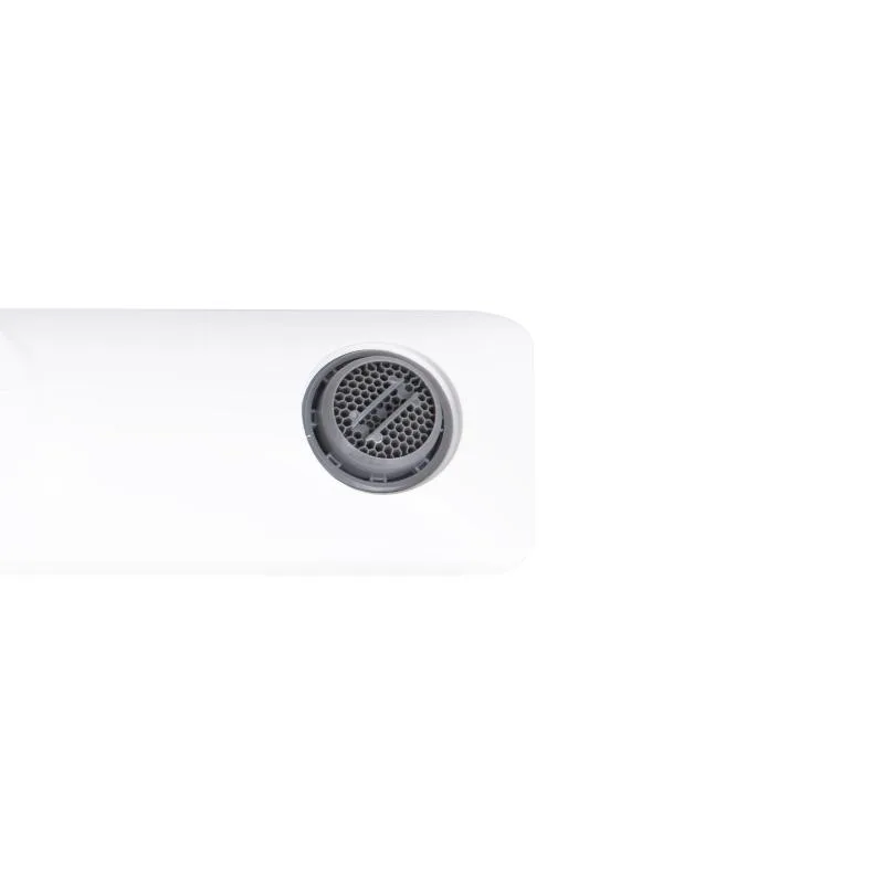 Змішувач для ванни Qtap Presto 259 хромовий білий латунь 290х290х120 мм