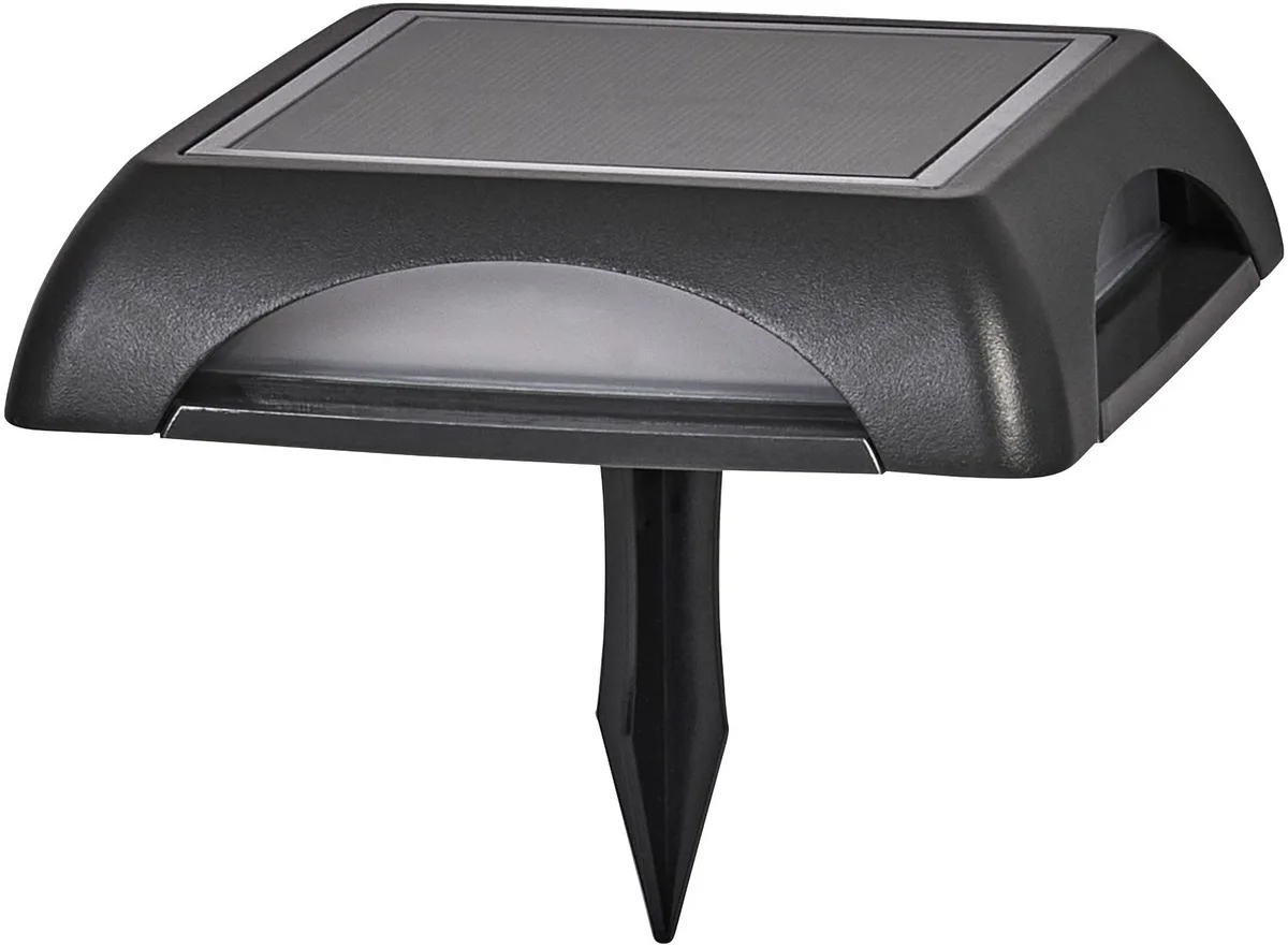 Світильник автономний LEDVANCE ENDURA STYLE SQUARE SOLAR UTILI 1.2Вт 3000K 60Лм чорний