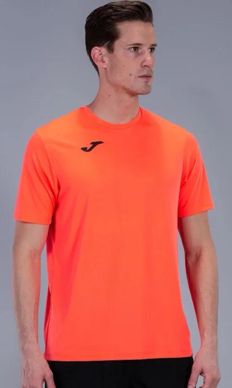 Футболка Joma 100% поліестер S коралова