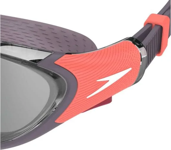 Окуляри для плавання Speedo силікон One Size сірий кораловий