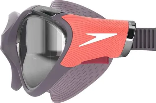 Окуляри для плавання Speedo силікон One Size сірий кораловий