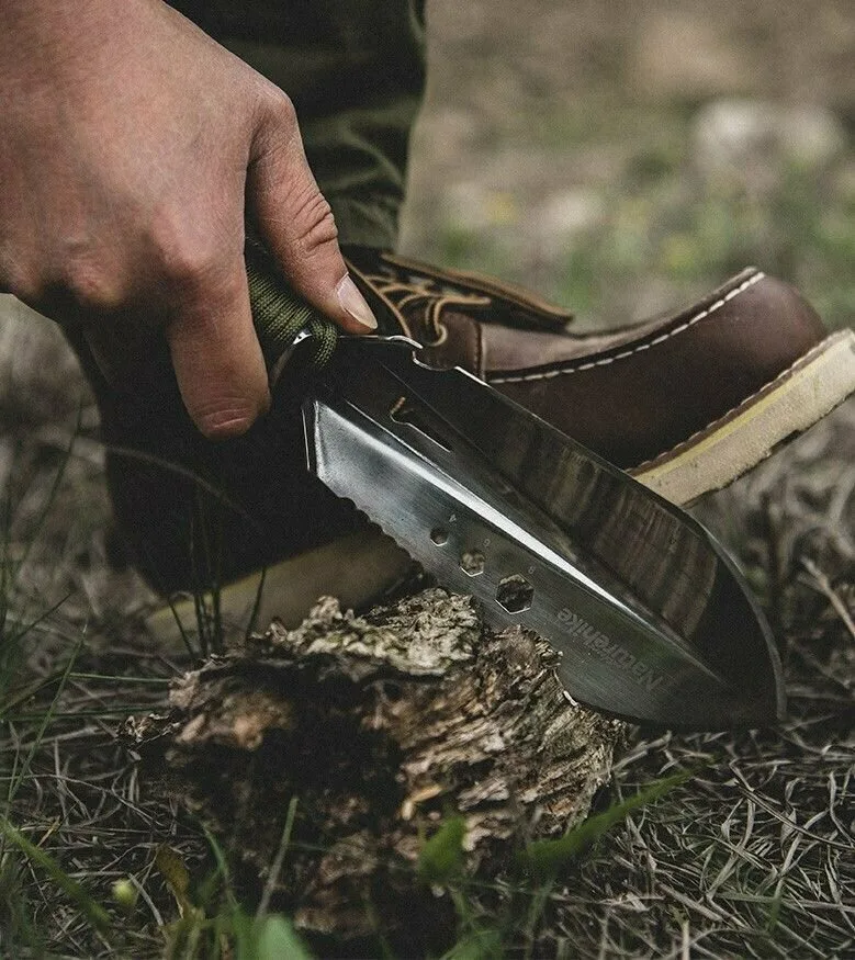 Лопата багатофункціональна Naturehike нержавіюча сталь 260х70 мм чорна