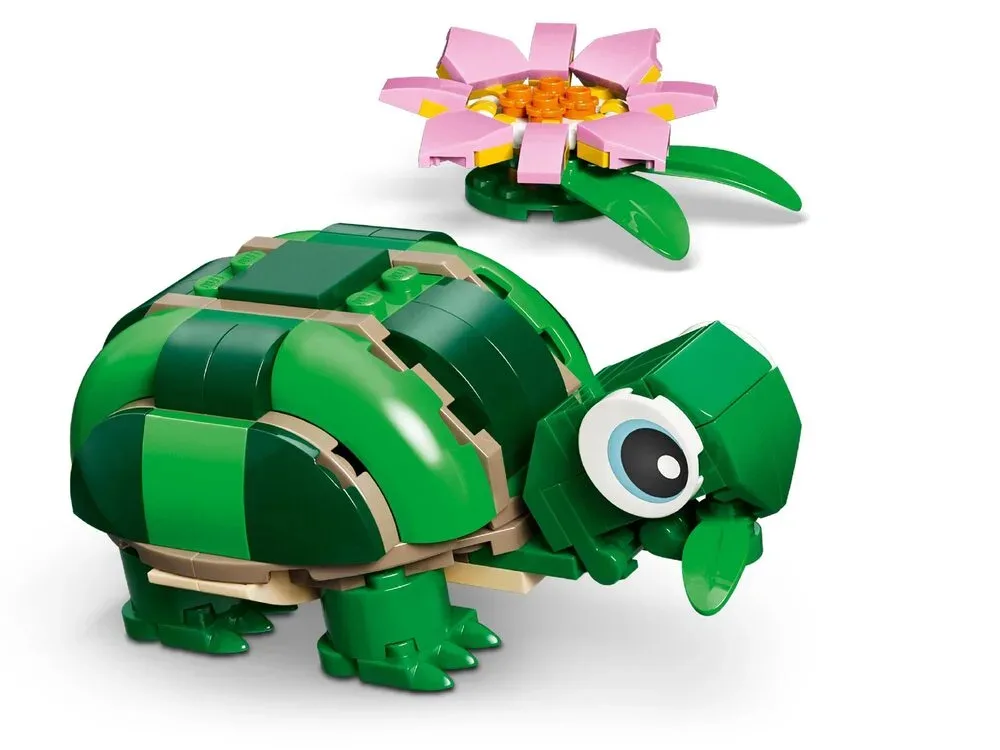 Конструктор LEGO Creator Черепаха з квіткою водяної лілії