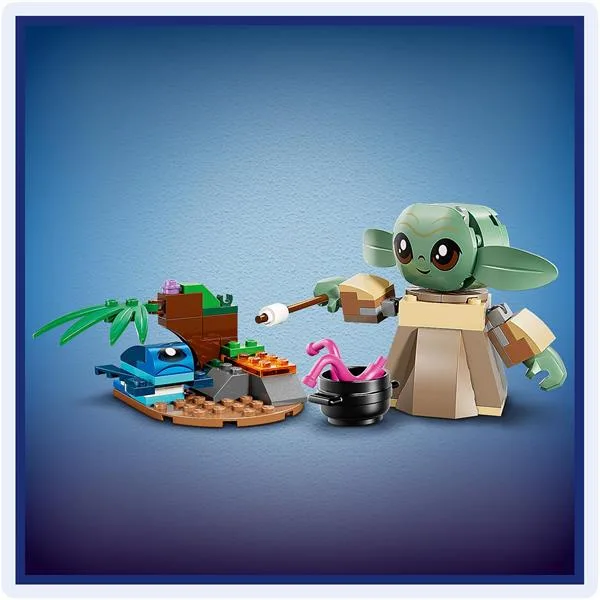 Конструктор LEGO Star Wars 107 деталей для дітей 4 роки Ґроґу 19х14х5 см