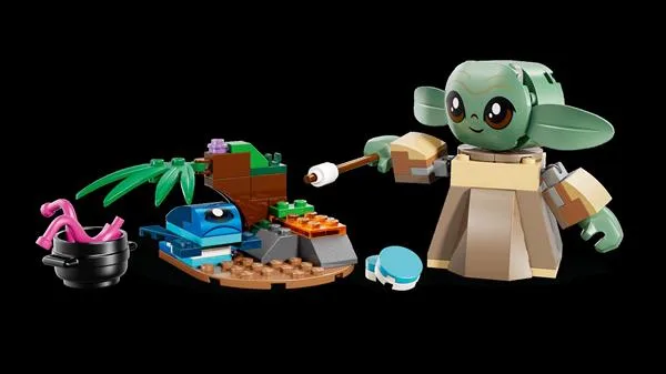 Конструктор LEGO Star Wars 107 деталей для дітей 4 роки Ґроґу 19х14х5 см
