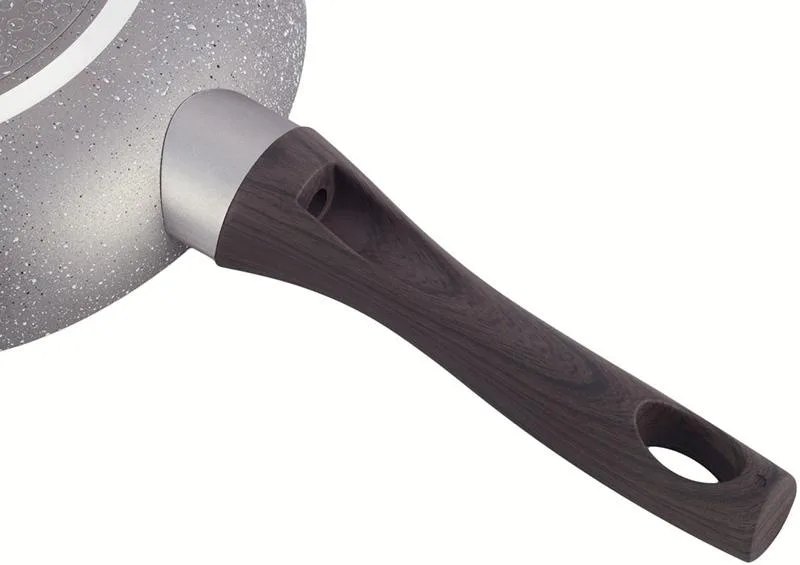 Сковорода Kamille алюміній 26 см сіра антипригарне покриття ILAG
