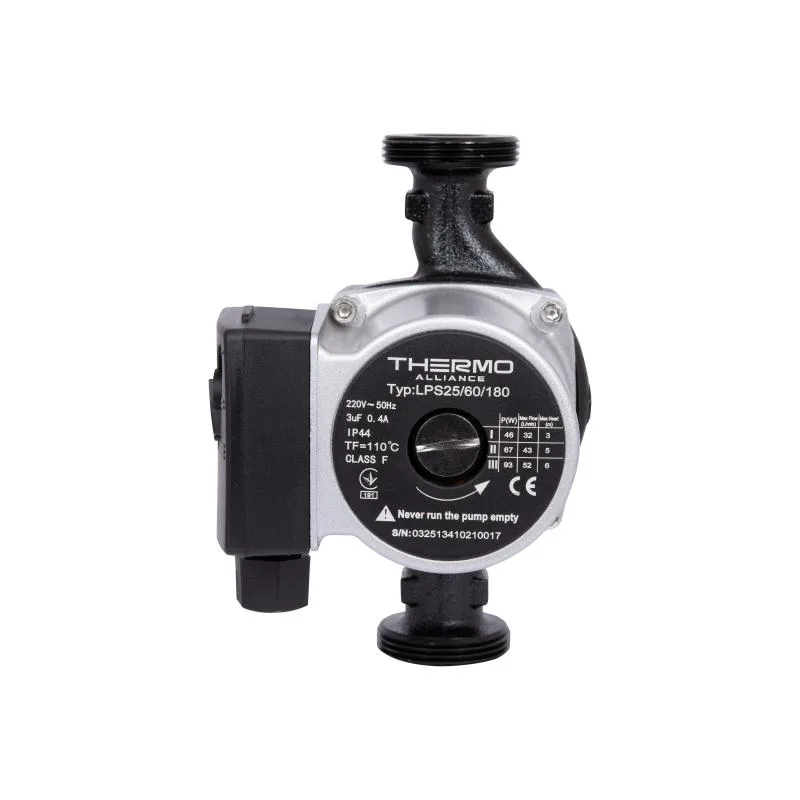 Циркуляційний насос Thermo Alliance LPS 25/60 3 режими роботи 125х125х180 мм мідь