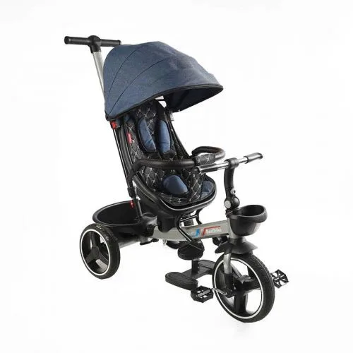 Велосипед трехколесный BestTrike для детей от 1 до 3 лет с поворотным сиденьем и родительской ручкой