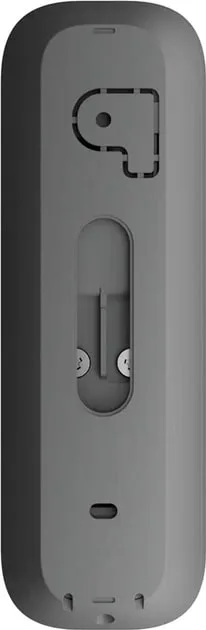 Відеодзвінок Ajax Doorbell, універсальне встановлення, 4 мп, 155° вертикальний 90° горизонтальний, іч 6м, дальнісь виявлення руху 4м, штучний інтелект, wi-fi, grey