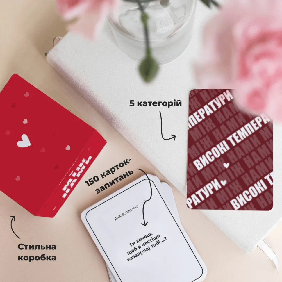Настільна гра MemoGames для пар 150 запитань картон 23х23 см