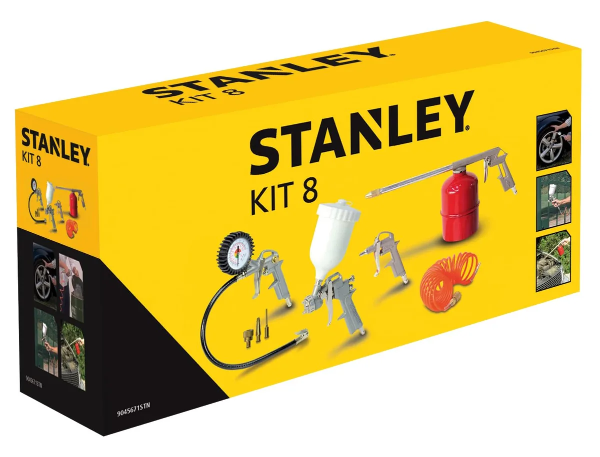 Набор воздушных инструментов Stanley 168кг, 4 единицы