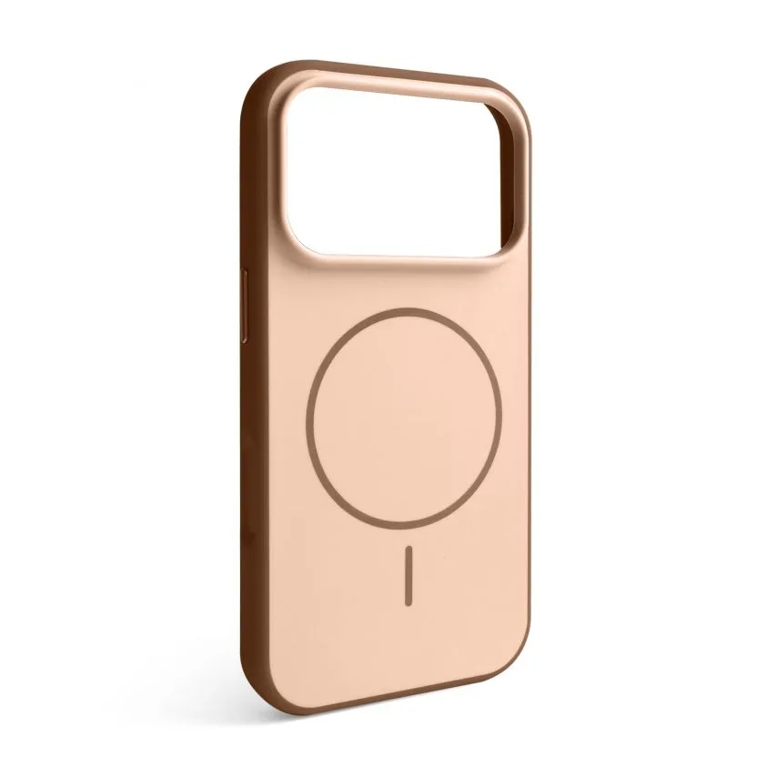 Чохол Soft Matte MagSafe для iPhone 17 Pro TPU  бежевий