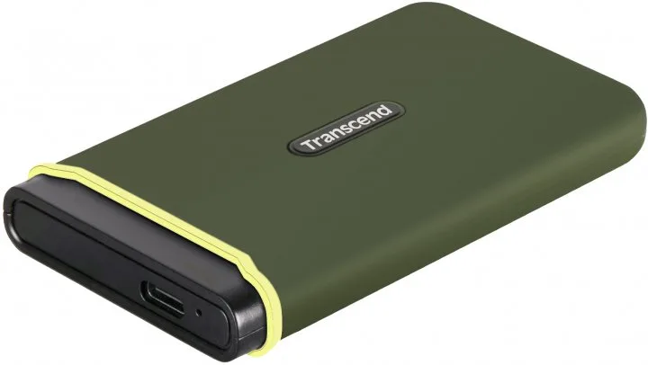 SSD накопичувач Transcend 1 ТБ Portable USB 3.1 Type-C Military Green