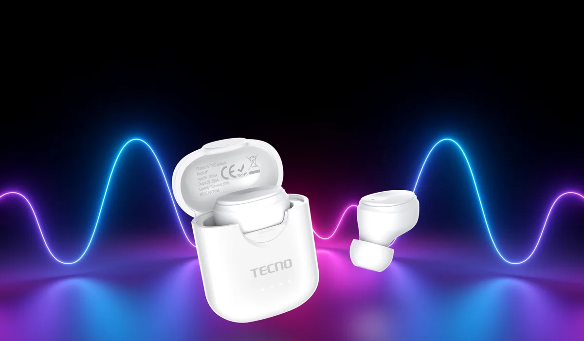 Гарнітура TECNO Minipods M1 Mono White
