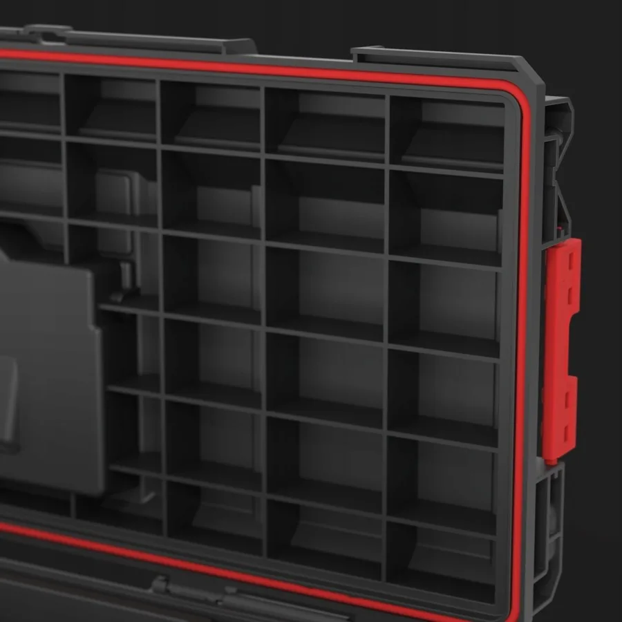 Ящик для інструментів QBRICK пластиковий 650x270x246 мм чорний