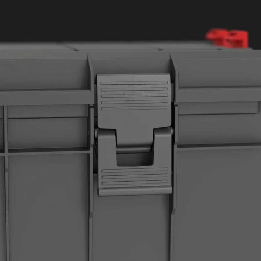 Ящик для інструментів QBRICK пластиковий 650x270x246 мм чорний