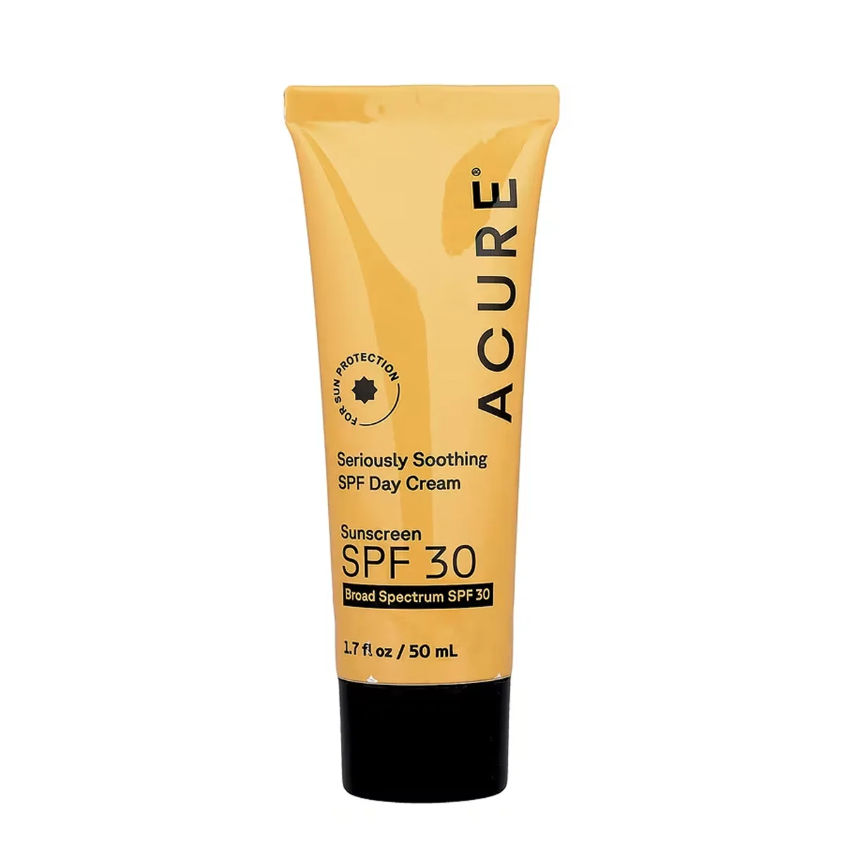 Сонцезахисний крем Acure SPF 30 50 мл з ніацинамідом і голубим пижмом