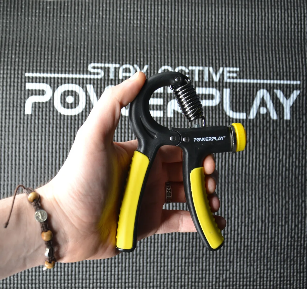 Еспандер кистьовий Active Point метал 10-40 кг жовтий