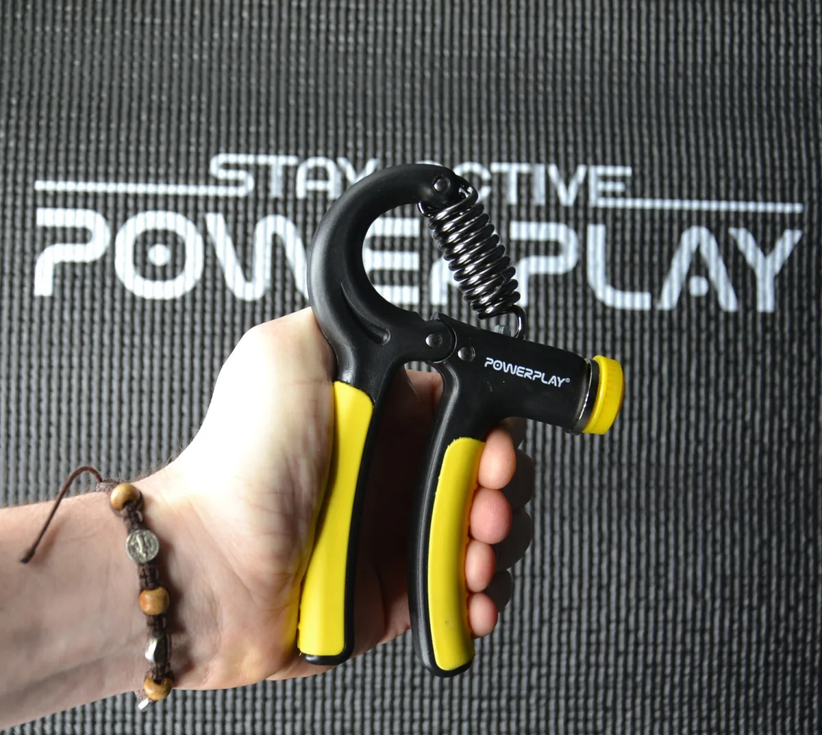 Еспандер кистьовий Active Point метал 10-40 кг жовтий