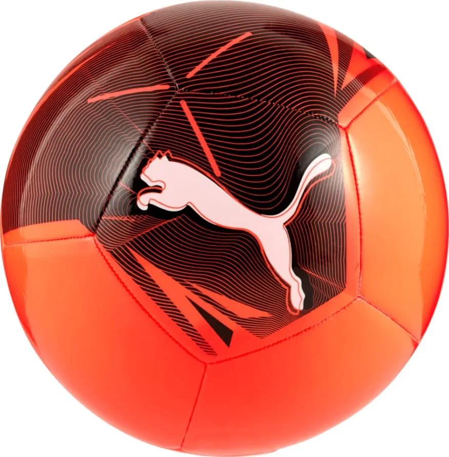 Футбольний м'яч Puma поліуретановий 5 червоний чорний