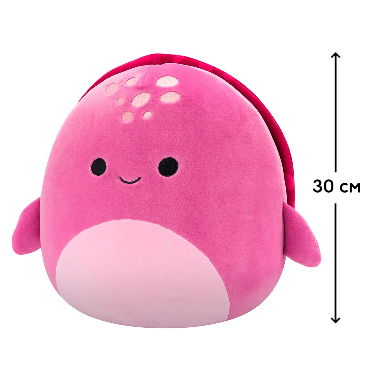 М'яка іграшка Squishmallows поліестер 30 см зелена черепаха