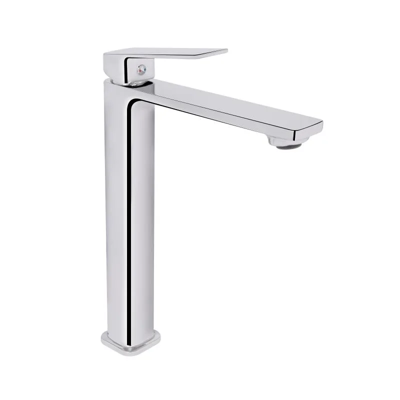 Смеситель для раковины Qtap 1060H102 однорычажный латунь 239х170 мм хромированный