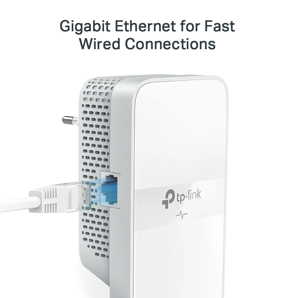 Комплект Адаптерiв Powerline TP-LINK TL-WPA7617KIT AV1000, 1xGE, AC1200, (TL-WPA7617 1шт,  TL-PA7017P 1шт), MESH