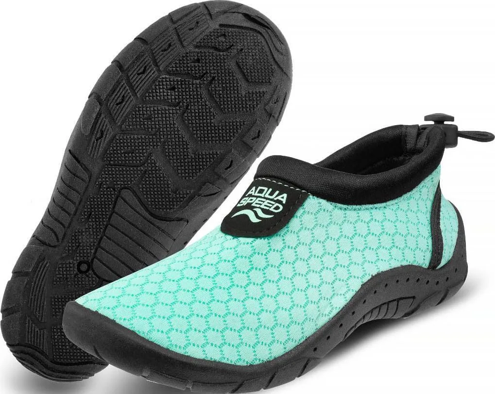 Аквашузи AQUA SPEED TPR гума 34 бірюзовий