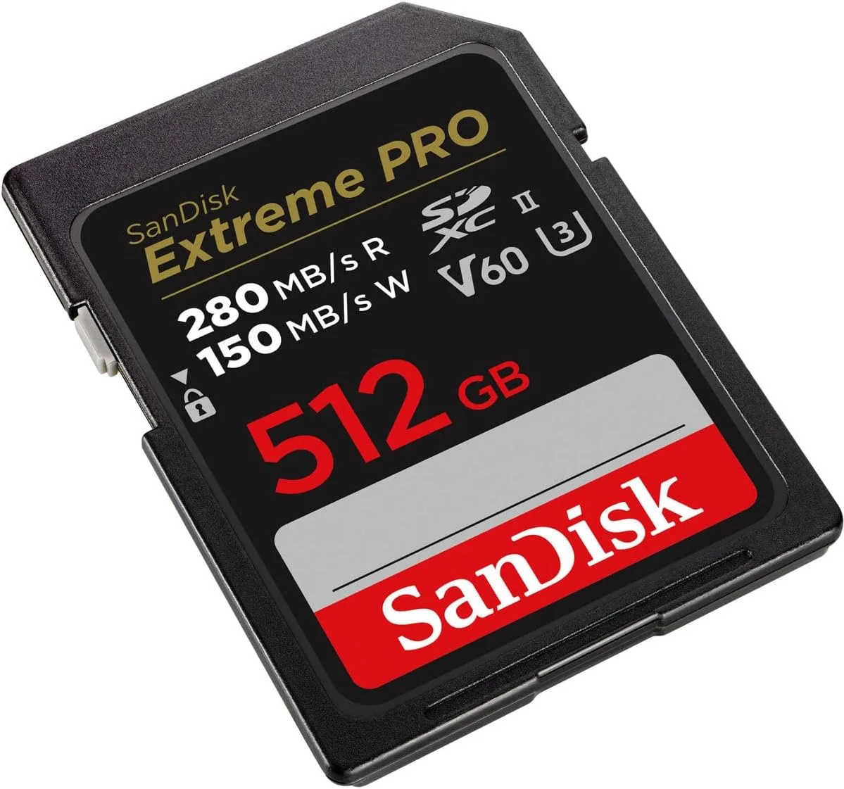 Карта пам'яті SanDisk SD 512GB UHS-II V60 280MB/s Extreme Pro