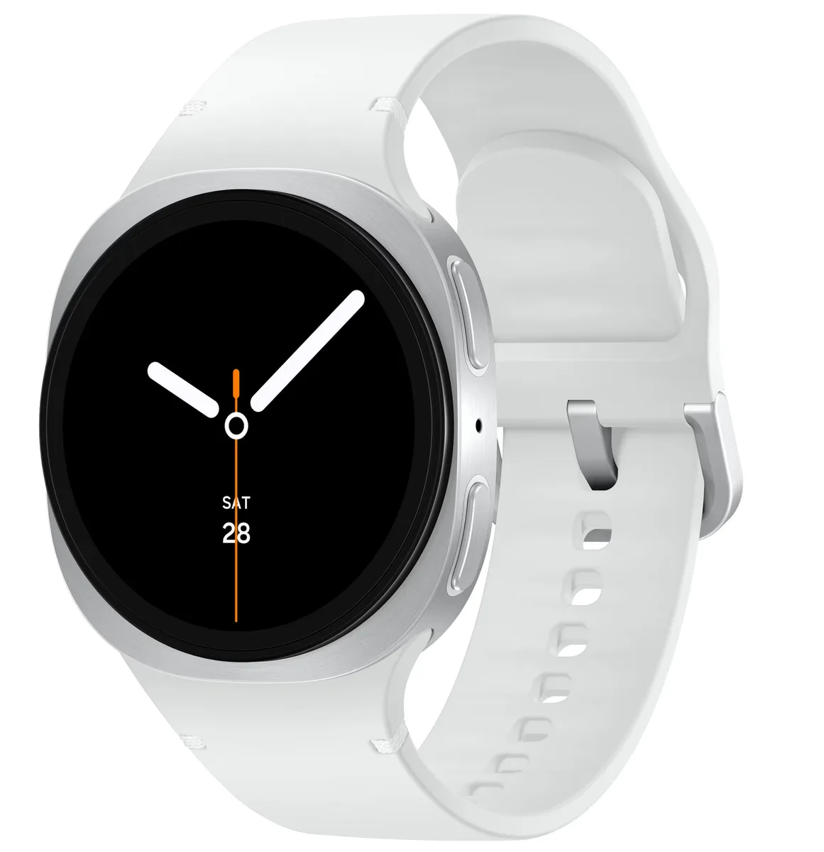 Смарт-часы Samsung Galaxy Watch 8 40мм (L320) 1.34", 438x438, sAMOLED, BT 5.3, NFC, 2/32ГБ, серебристый.