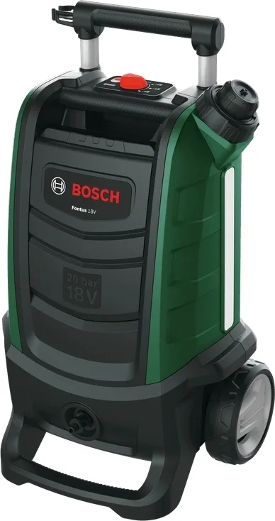 Акумуляторний мийник Bosch Fontus 18V, 20 бар, 386 л/год, 7.5 кг (без АКБ та ЗП)