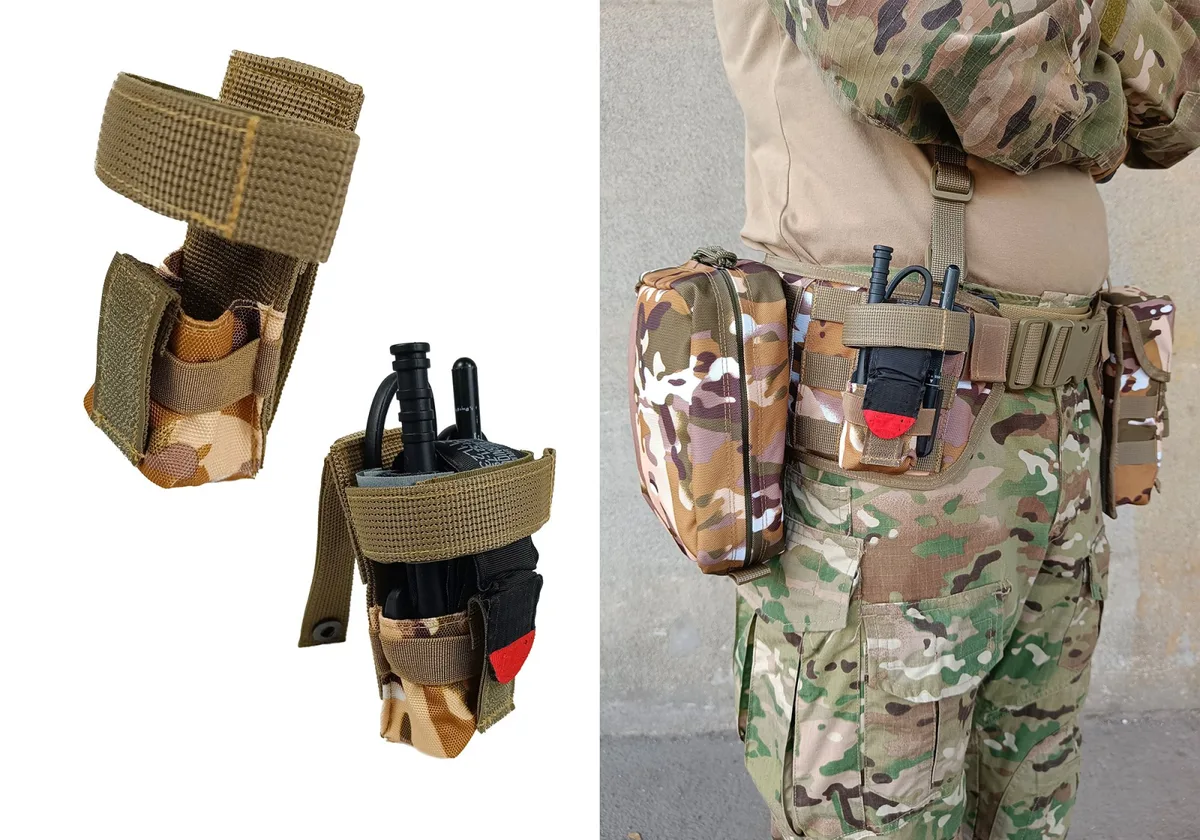 Підсумок під турнікет EasyFit Cordura 1050 15х10х5 см Мультикам степовий