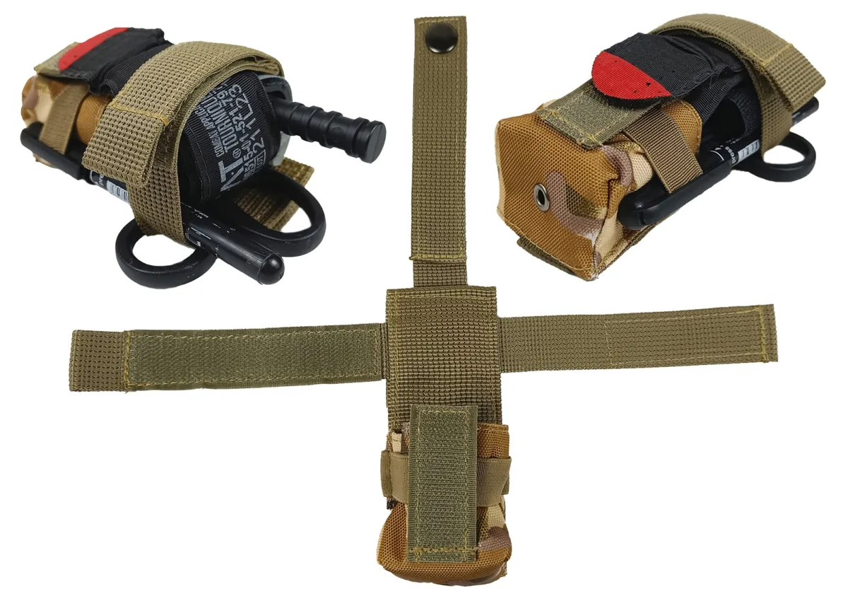 Підсумок під турнікет EasyFit Cordura 1050 15х10х5 см Мультикам степовий