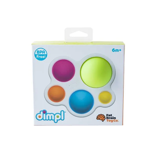 Іграшка-антистрес Fat Brain Toys силіконова 15х16 см різнокольорова