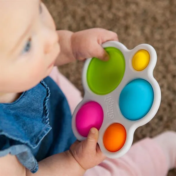 Іграшка-антистрес Fat Brain Toys силіконова 15х16 см різнокольорова