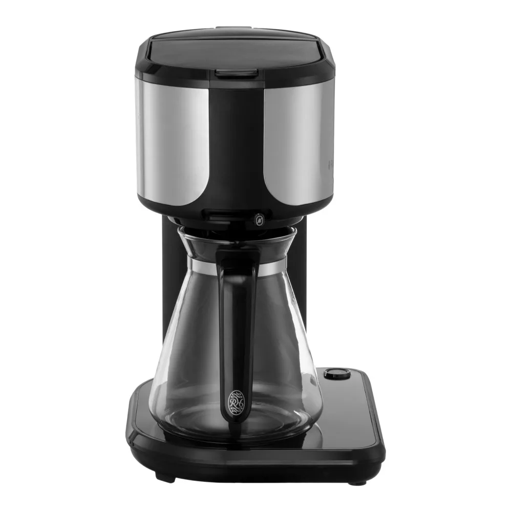 Кавоварка Russell Hobbs 1,25л чорна срібна мелена 10 чашок