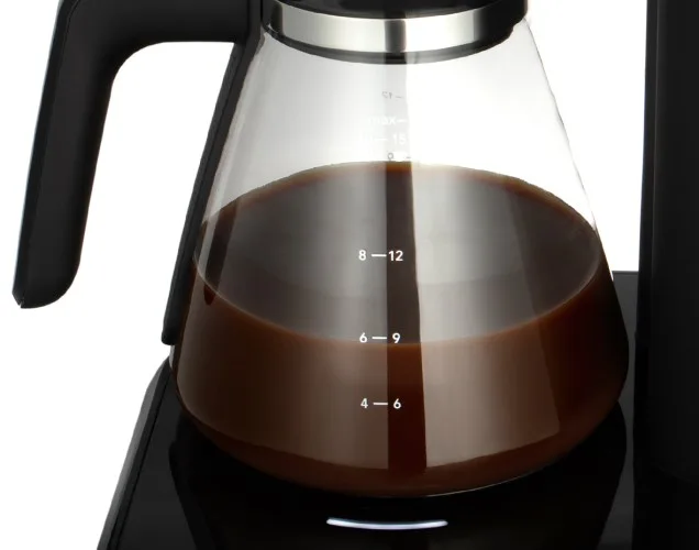 Кавоварка Russell Hobbs 1,25л чорна срібна мелена 10 чашок