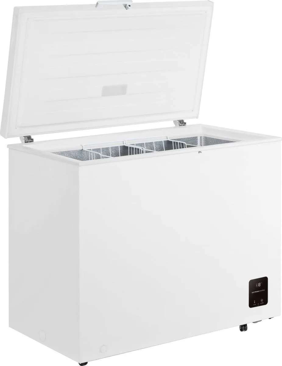 Морозильна камера Gorenje, 297 л, клас енергоефективності А+, ST, з дисплеєм, біла