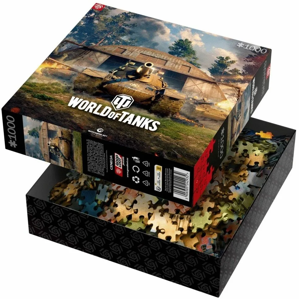Пазл GoodLoot картон 1000 ел World of Tanks 68,3х48 см