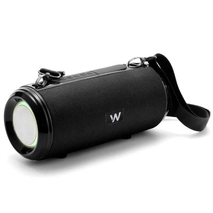 Портативна колонка WALKER Bluetooth 5Вт 221х99х101 мм Чорна