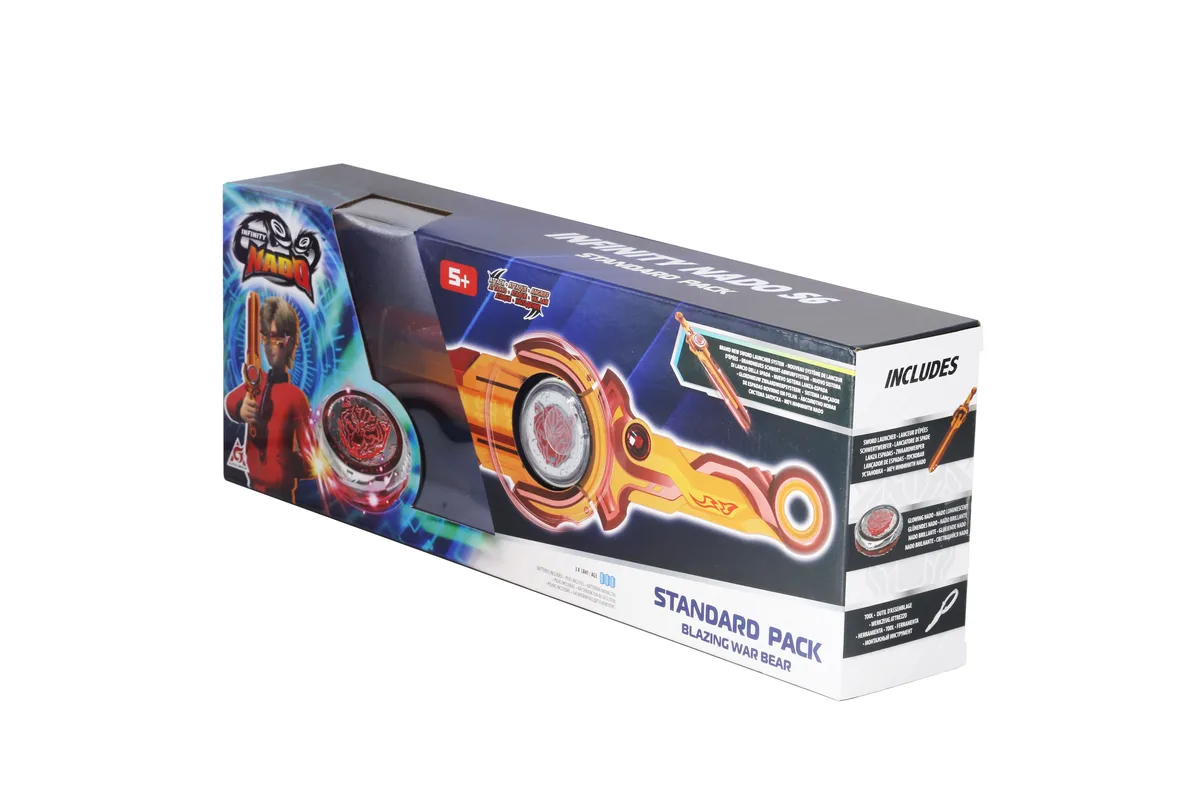 Дзиґа Infinity Nado VI Standard Pack Палаючий Бойовий Ведмідь (Blazing War Bear)