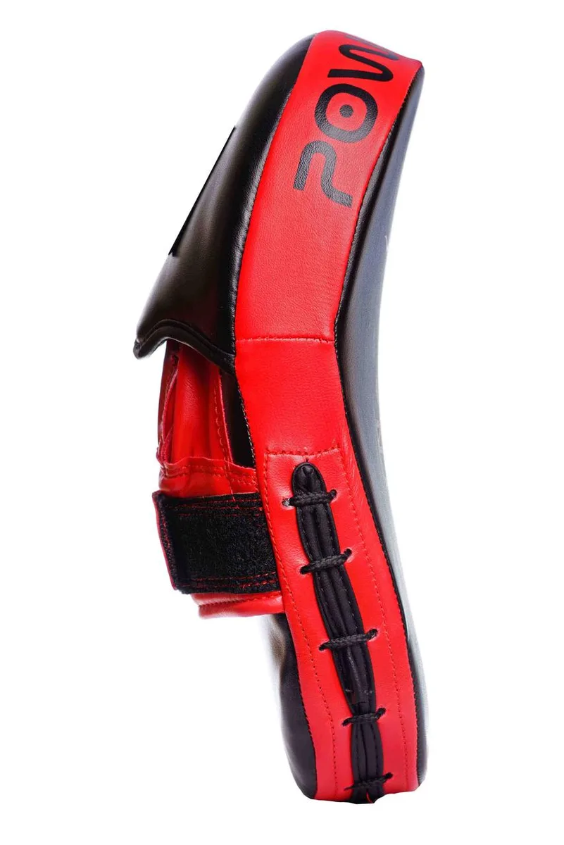 Лапи боксерські Active Point PU 29х19 см Чорно-Червоні