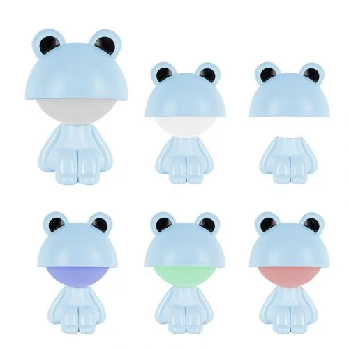 Світильник-нічник LED із акумулятором Kite Cute Froggy синій лампа для дітей