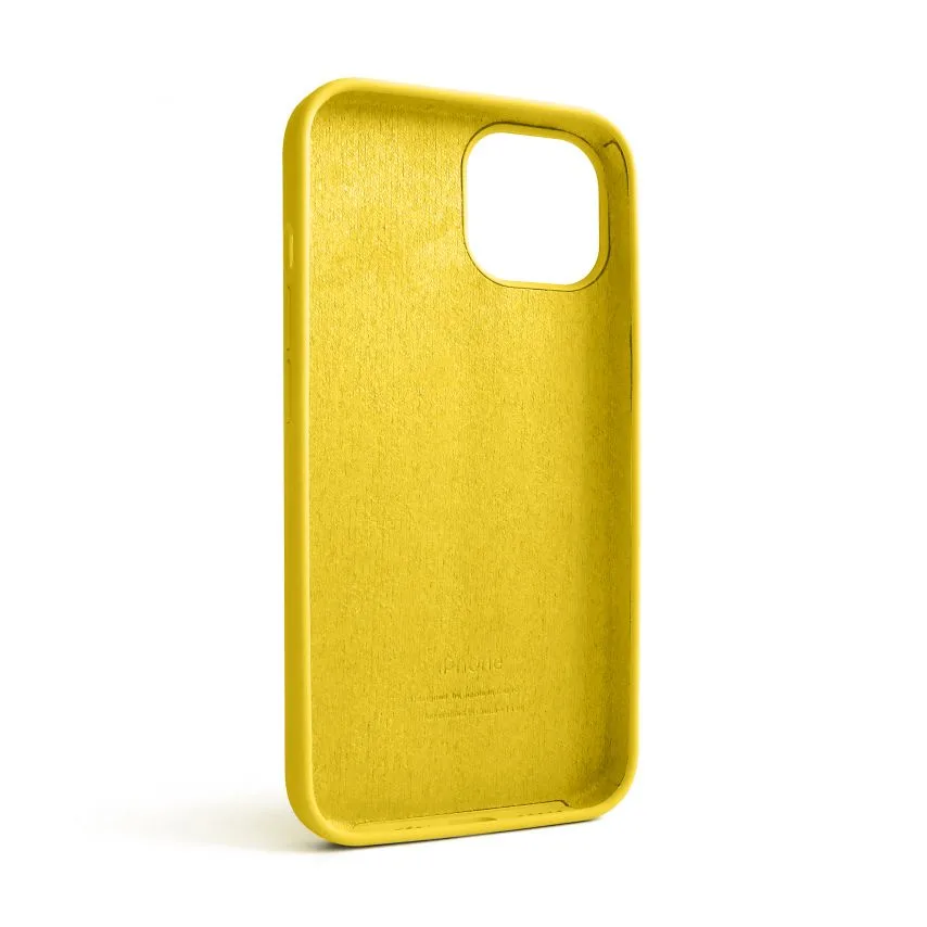 Чохол силіконовий для Apple iPhone 14 жовтий