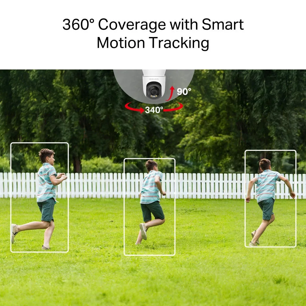 IP-Камера MERCUSYS MC510 3MP N300 microSD motion detection, зовнішня