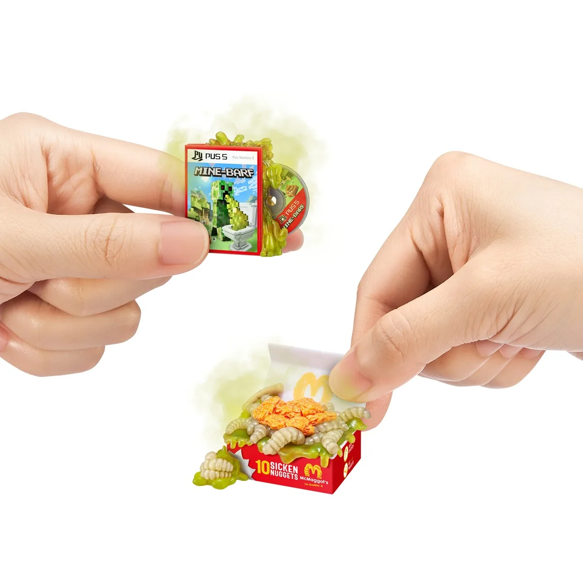 Игровой набор Zuru Mega Gross Minis Фигурки-сюрприз со слаймом 20г Пластик 36 фигурок